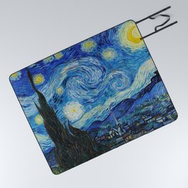 Starry Night  Picnic Blanket