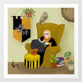 Common room Art Print