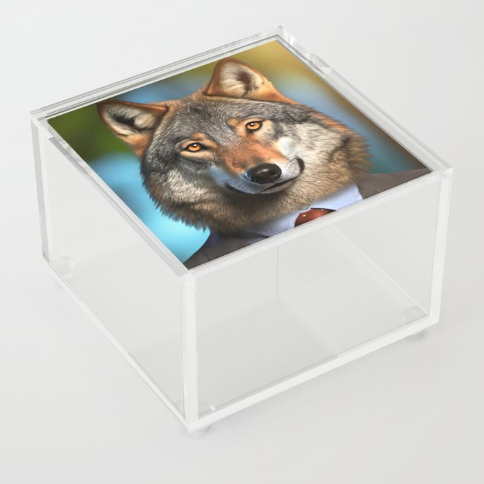 Serious Animal Business Acrylic Box
