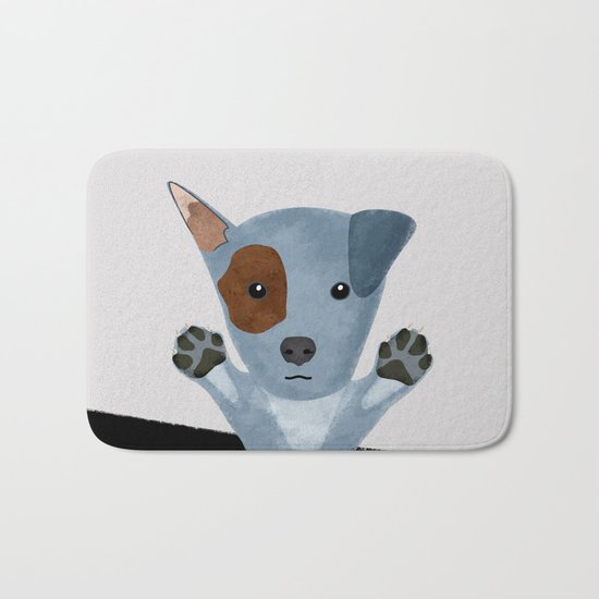Original Dog Design Bath Mat