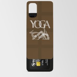 Yoga and meditation Android Card Case