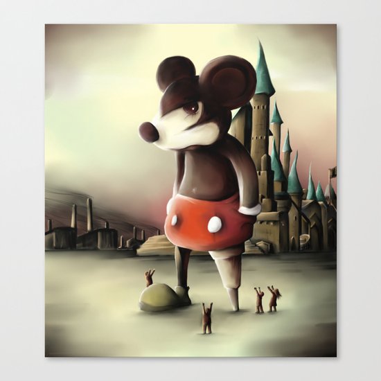 Mickey's Kingdom Canvas Print
