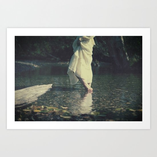 water walk Art Print