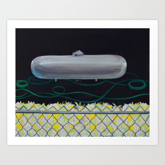 Greener Grass Art Print
