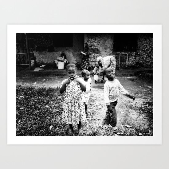 Smiles Art Print