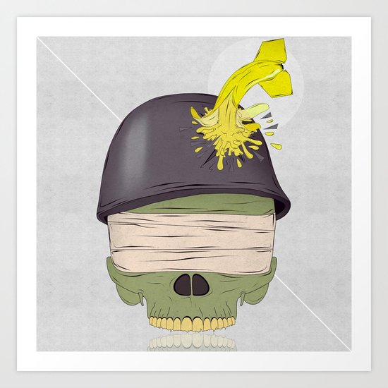 NO WAR Art Print