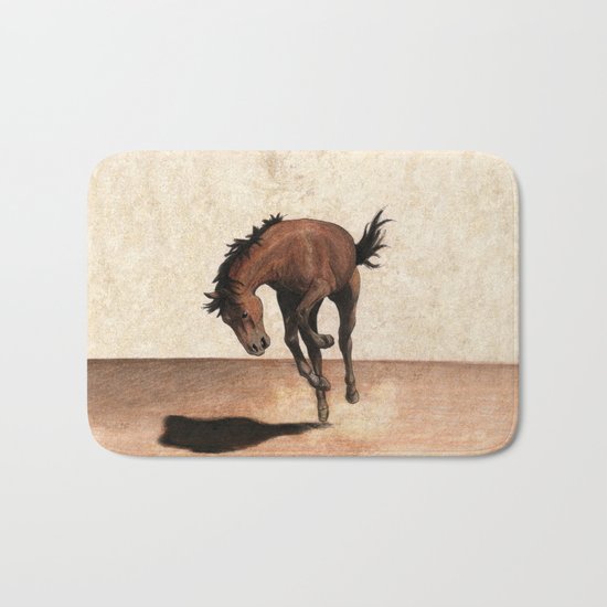 Wild horse Bath Mat