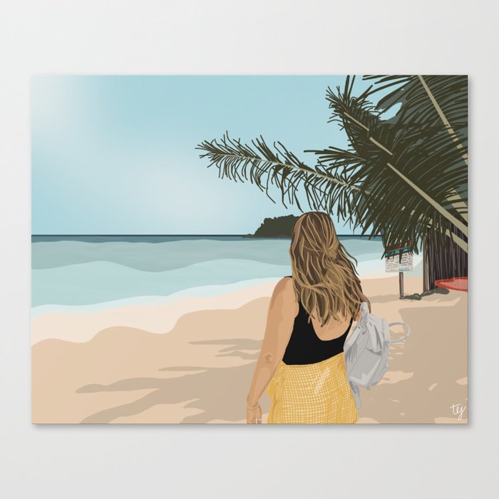 Tropical Getaway Canvas Print