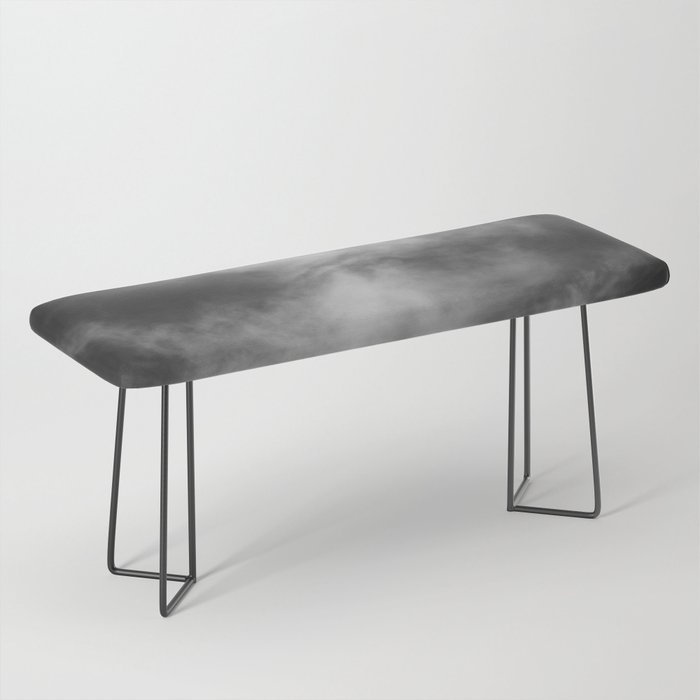 Black and White Celestial Cloud Formation Bench
