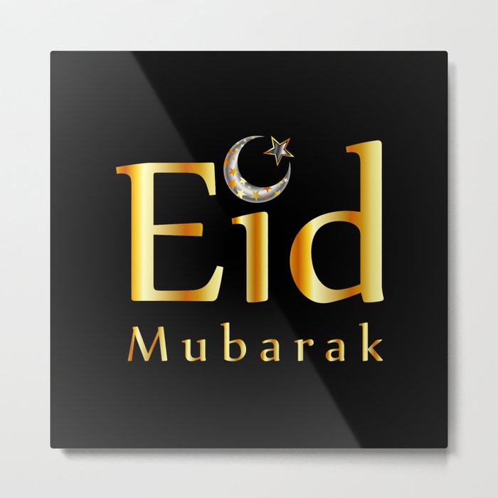 Eid mubarak Metal Print