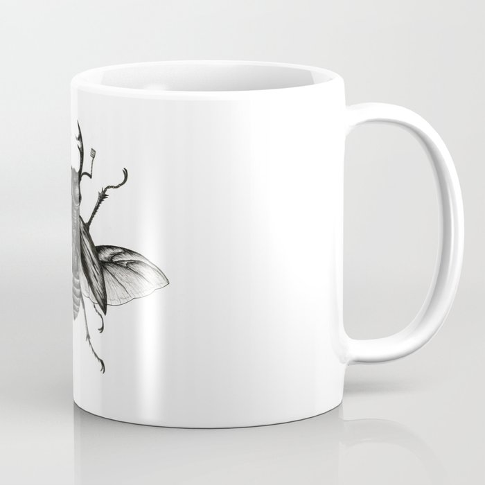 Stag Beetle Coffee Mug