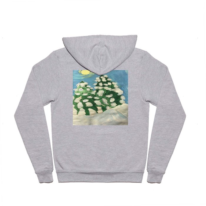 Midday Snowy Pines Hoody