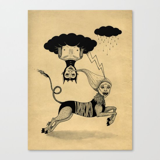 The Chase Canvas Print