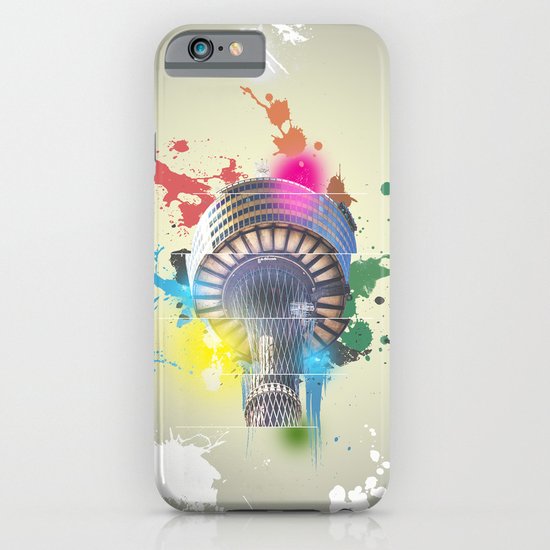 Sydney Tower Abstract iPhone & iPod Case