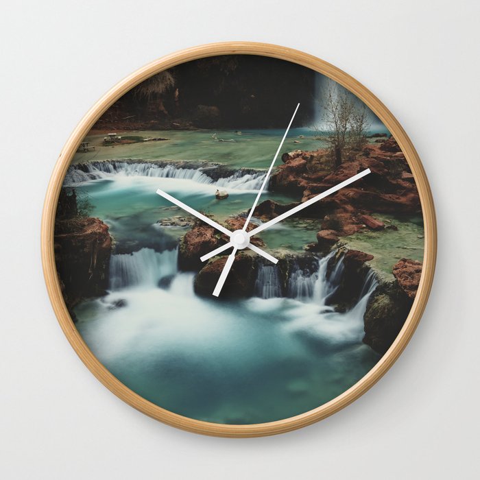 Havasu Falls Wall Clock