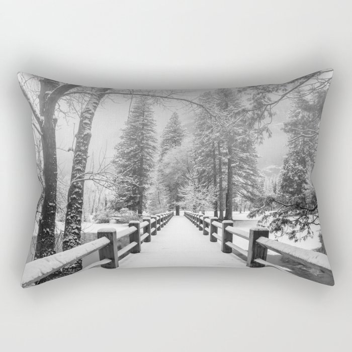 Bridge of the Seasons  Rectangular Pillow