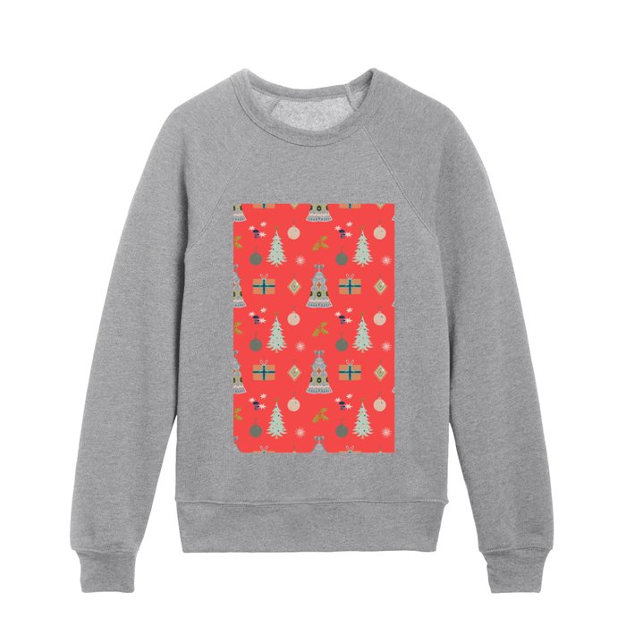 Cherry Bomb Christmas Kids Crewneck