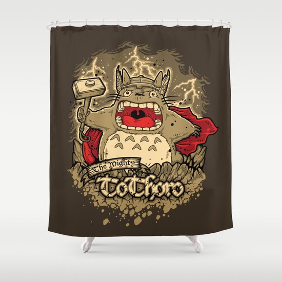 THE MIGHTY TO-THOR-O Shower Curtain
