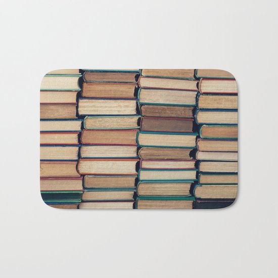 Bookworm Bath Mat