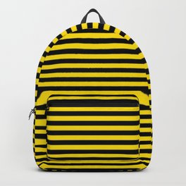 bumblebee stripes pattern Backpack