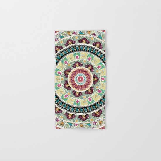 Sloth Yoga Medallion Hand & Bath Towel