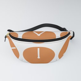 Minimal clock collection 17 Fanny Pack