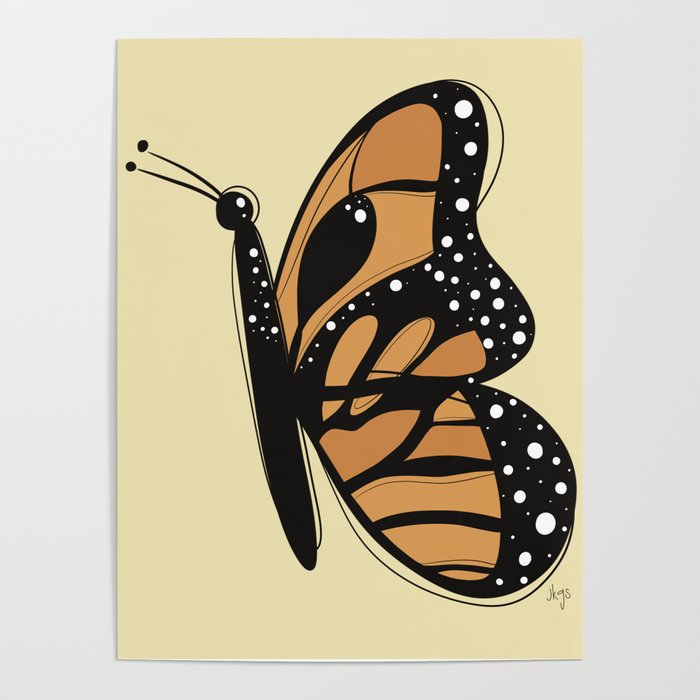 monarch profile Poster