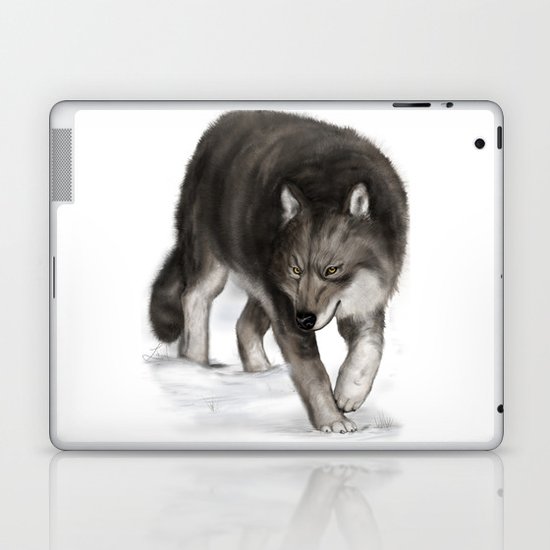 Arctic wolf Laptop & iPad Skin