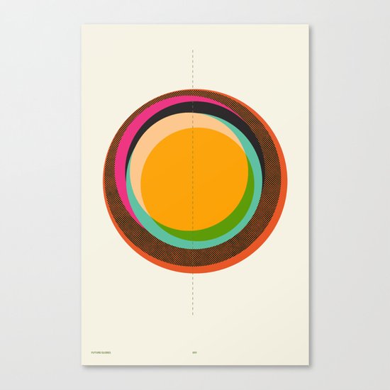 FUTURE GLOBES 001 Canvas Print