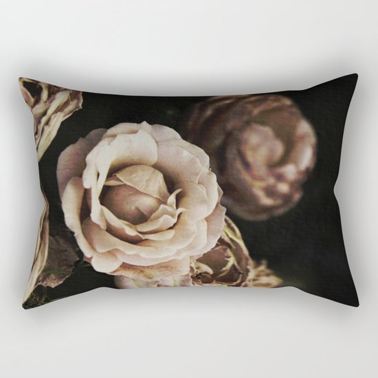 Autumn Roses Rectangular Pillow