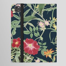 Classical Botanical Seamless Pattern  iPad Folio Case