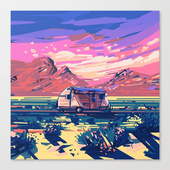 american landscape 5 Canvas Print