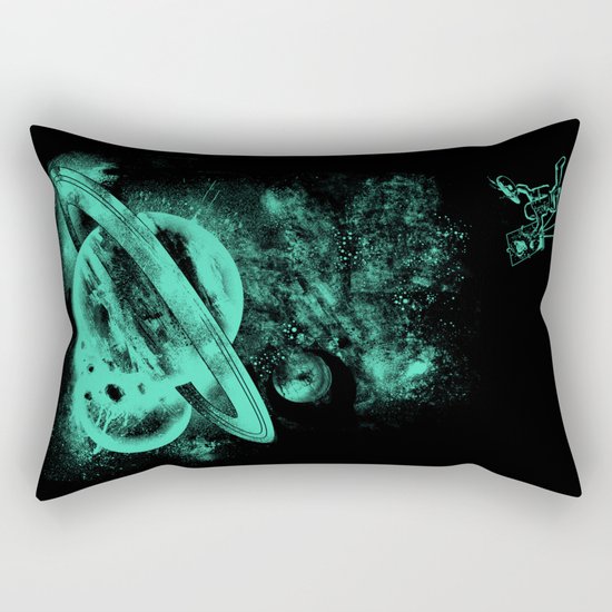 Space Painting 2.0 Rectangular Pillow