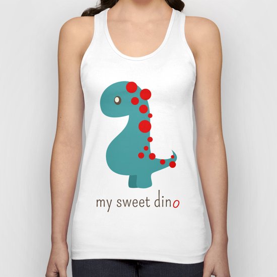 Dino Unisex Tank Top