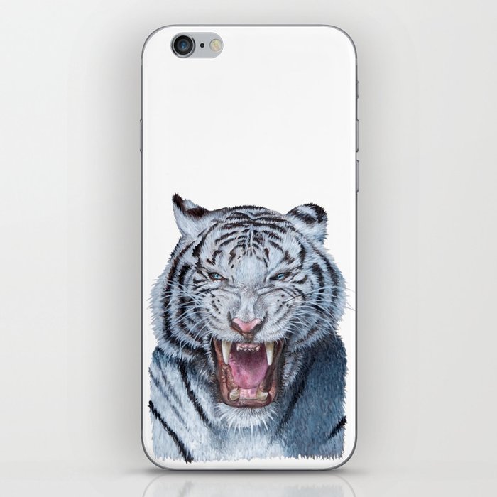 White tiger iPhone Skin