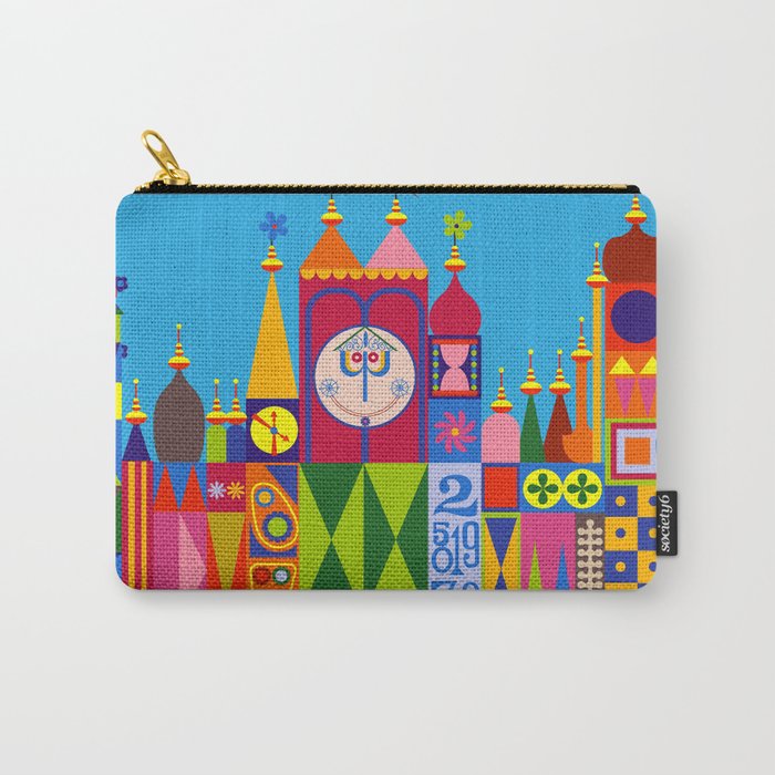 It's a Small World Carry-All Pouch