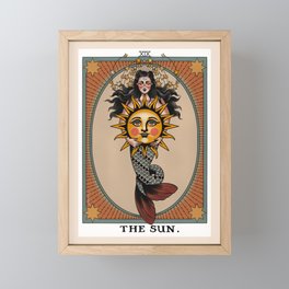 The Sun Framed Mini Art Print
