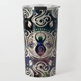 Triple Moon Goddess Moonlight purple #1 Travel Mug