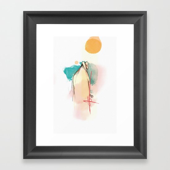 h2o Framed Art Print