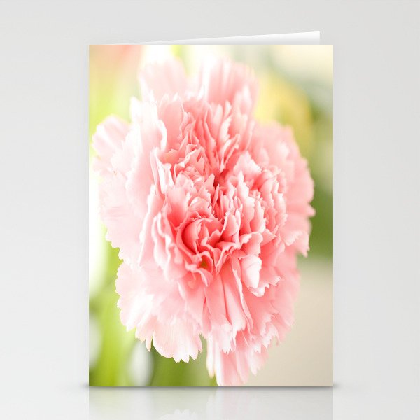 Pink Carnation Admiration - Lovely Flower #decor #society6 #buyart Stationery Cards