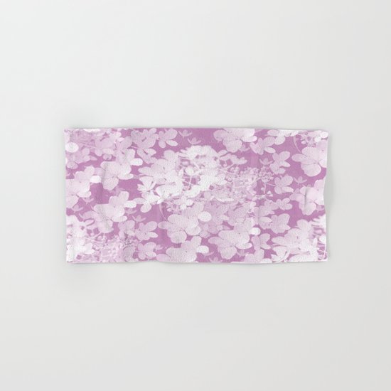 Little Flowers in Pastel colors Hand & Bath Towel