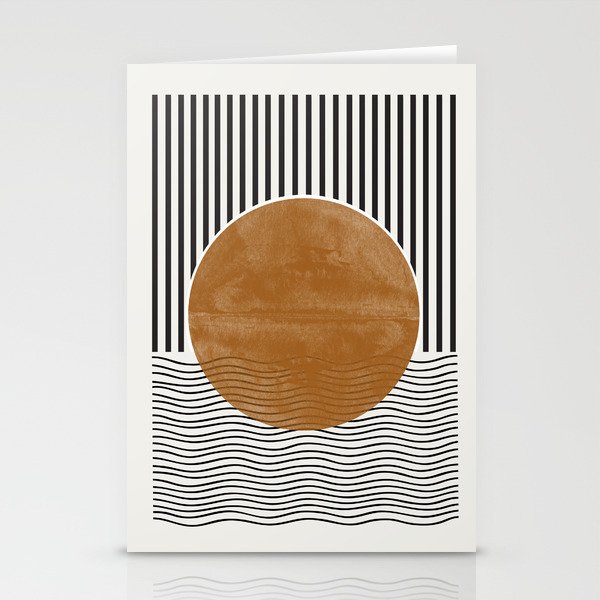 Abstract Modern  Stationery Cards