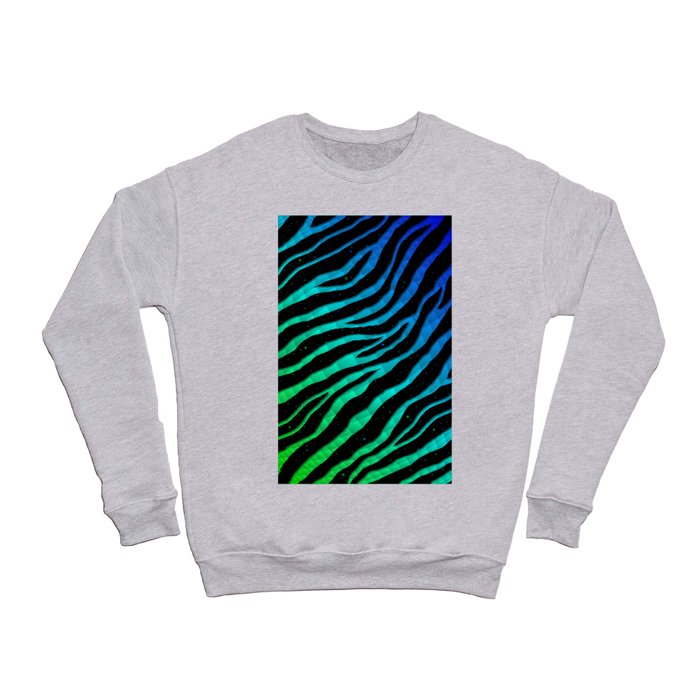 Ripped SpaceTime Stripes - Rainbow YGCBP Crewneck Sweatshirt