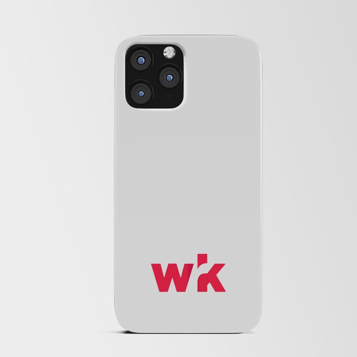 Wrk Full Colour Logo iPhone Card Case