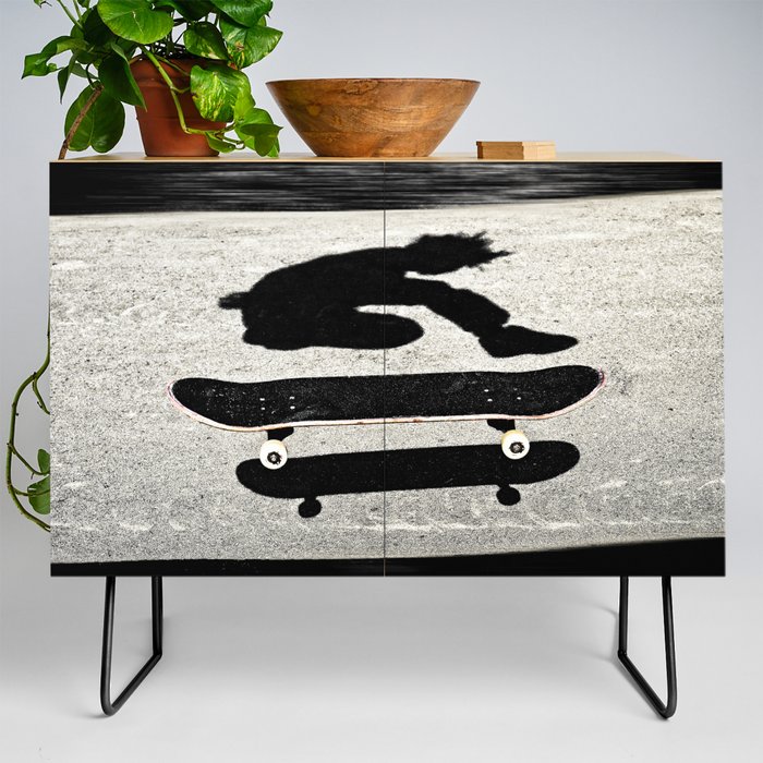 snadwiched skateboard Credenza