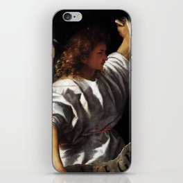 Titian - Archangel Gabriel - Polyptych of the Resurrection iPhone Skin