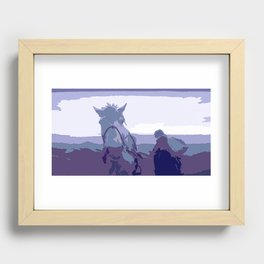 Hi Horse Recessed Framed Print
