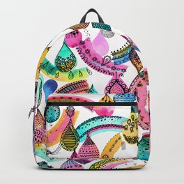 Rainbow lace - Christmas happiness drops Backpack