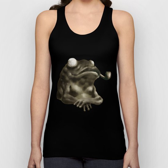 Gentleman Frog Unisex Tank Top