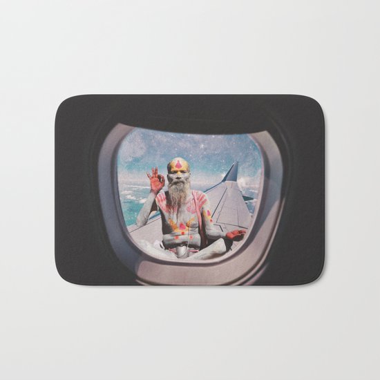 EVERYTHING IS OKAY - YOGI MEDIATION Bath Mat